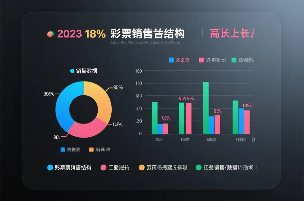 数据可视化展示彩票销售结构
